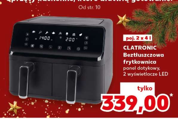 CLATRONIC Beztłuszczowa frytkownica