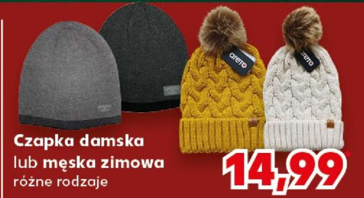 Czapka damska lub męska zimowa