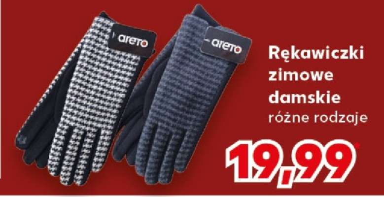 Rękawiczki zimowe damskie