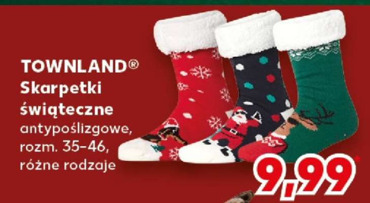 TOWNLAND® Skarpetki świąteczne