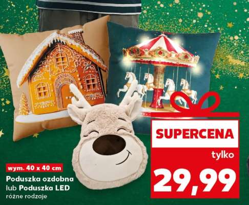 Poduszka ozdobna lub Poduszka LED