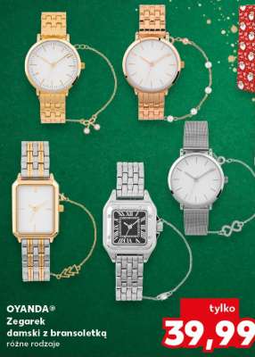 OYANDA® Zegarek damski z bransoletką