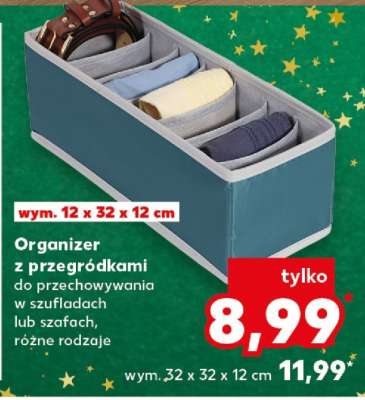 Organizer z przegródkami