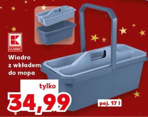 Wiadro z wkładem do mopa