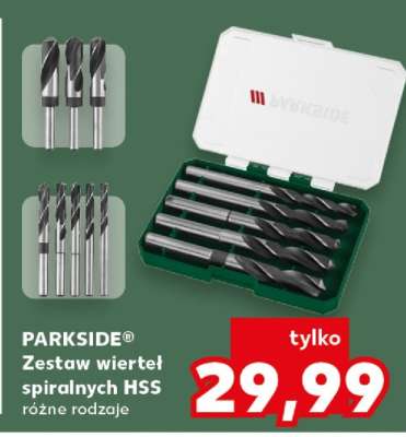 PARKSIDE® Zestaw wierteł spiralnych HSS