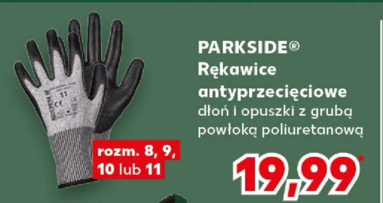 PARKSIDE® Rękawice antyprzecięciowe