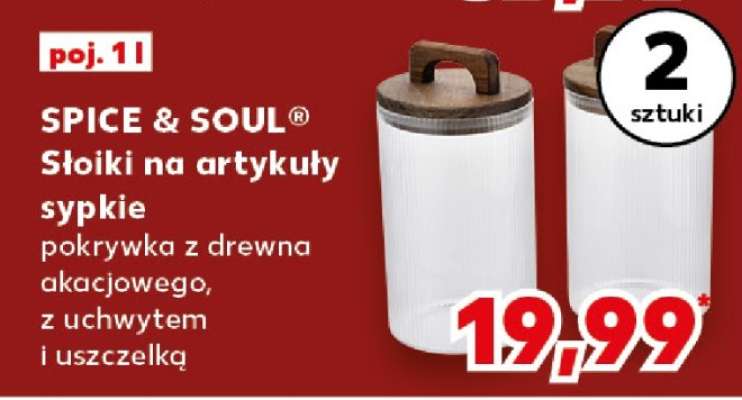 SPICE & SOUL® Słoiki na artykuły sypkie