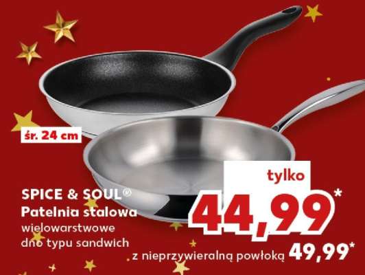 SPICE & SOUL® Patelnia stalowa
