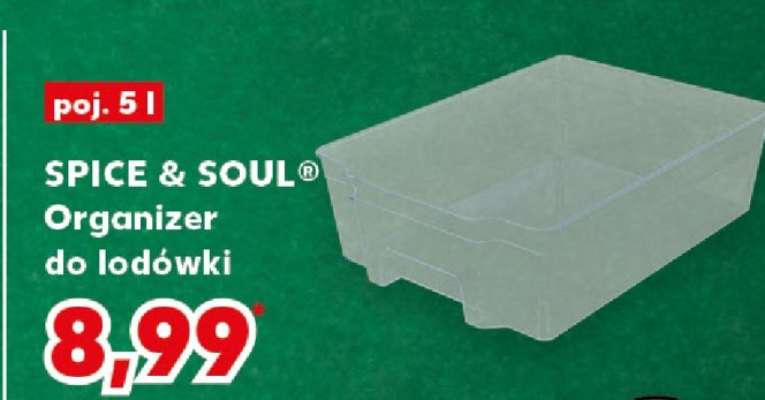 SPICE & SOUL® Organizer do lodówki