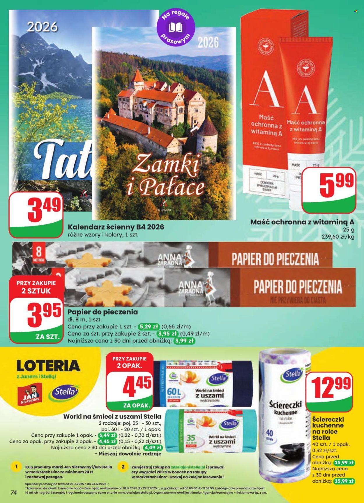 Gazetka Dino - 3.12.2025 - 9.12.2025. Strona 74
