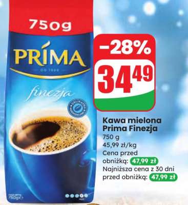 Kawa mielona Prima Finezja