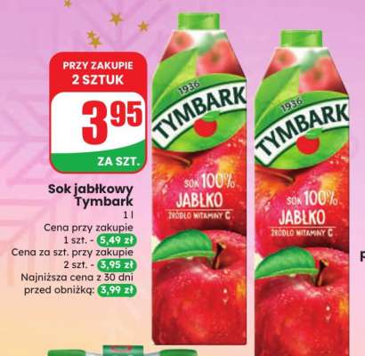 Sok jabłkowy Tymbark