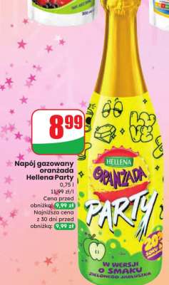 Napój gazowany Oranżada Hellena Party