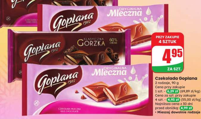 Czekolada Goplana