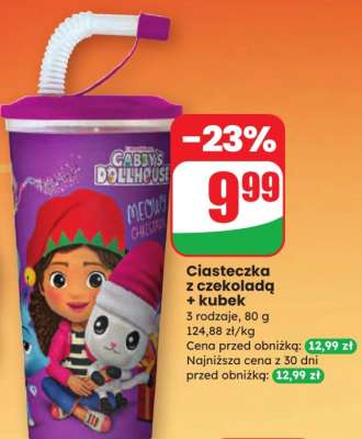 Ciasteczka z czekoladą + kubek