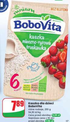 Kaszka dla dzieci BOBOVITA