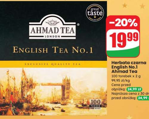 Herbata czarna English No.1 Ahmad Tea