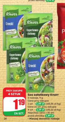 Sos sałatkowy KNORR