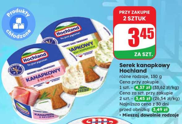 Serek kanapkowy Hochland