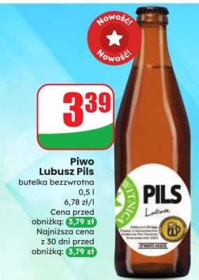 Piwo Lubusz Pils