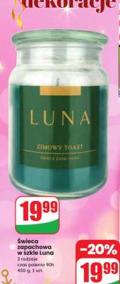 Świeca zapachowa w szkle Luna