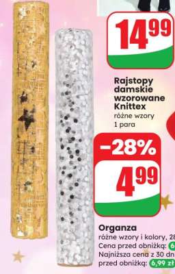 Rajstopy damskie wzorowane Knittex