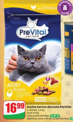 Sucha karma dla kota PreVital