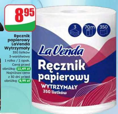 Ręcznik papierowy LaVenda Wytrzymały