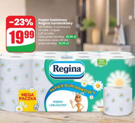 Papier toaletowy Regina Rumiankowy