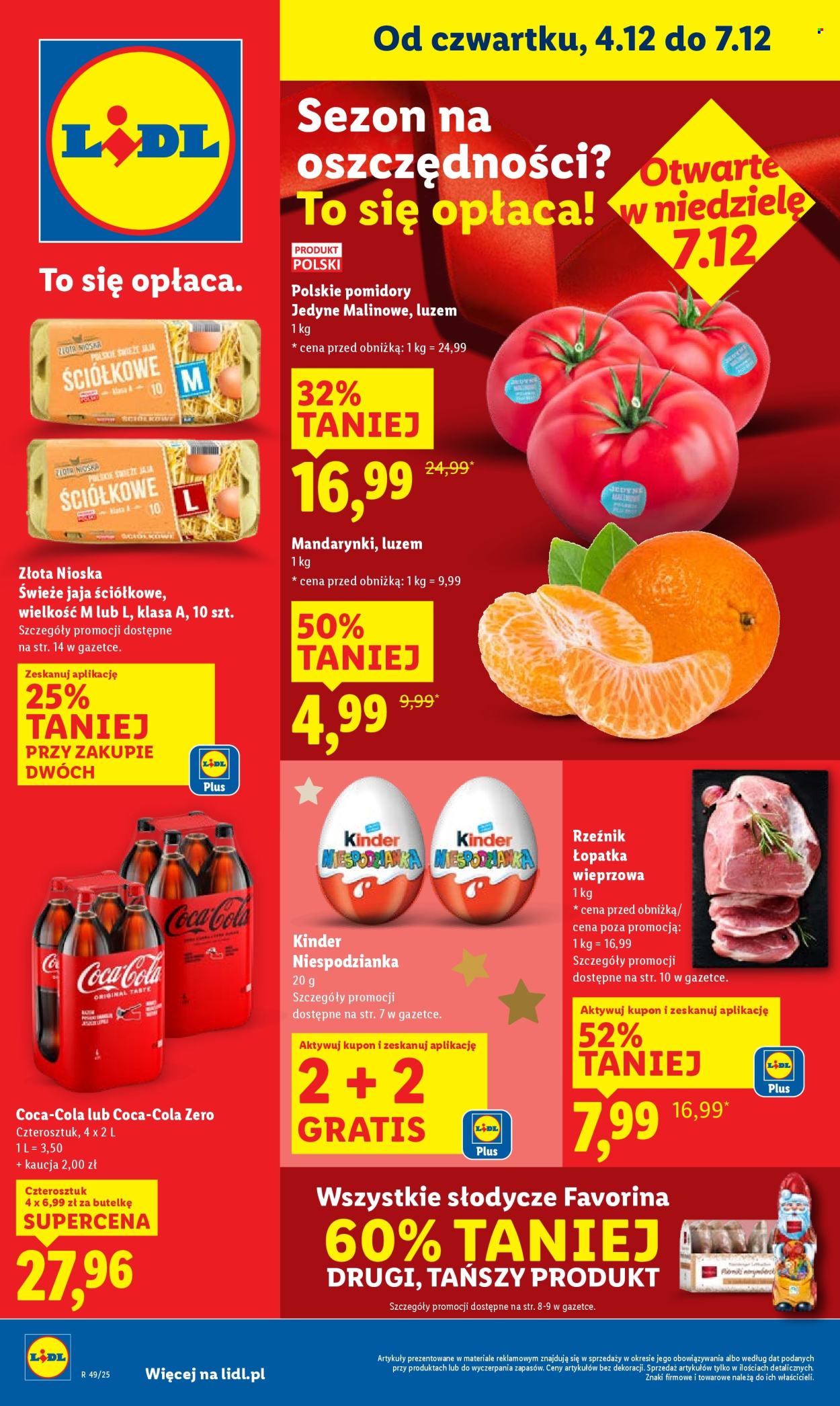 Gazetka Lidl - 4.12.2025 - 7.12.2025. Strona 1