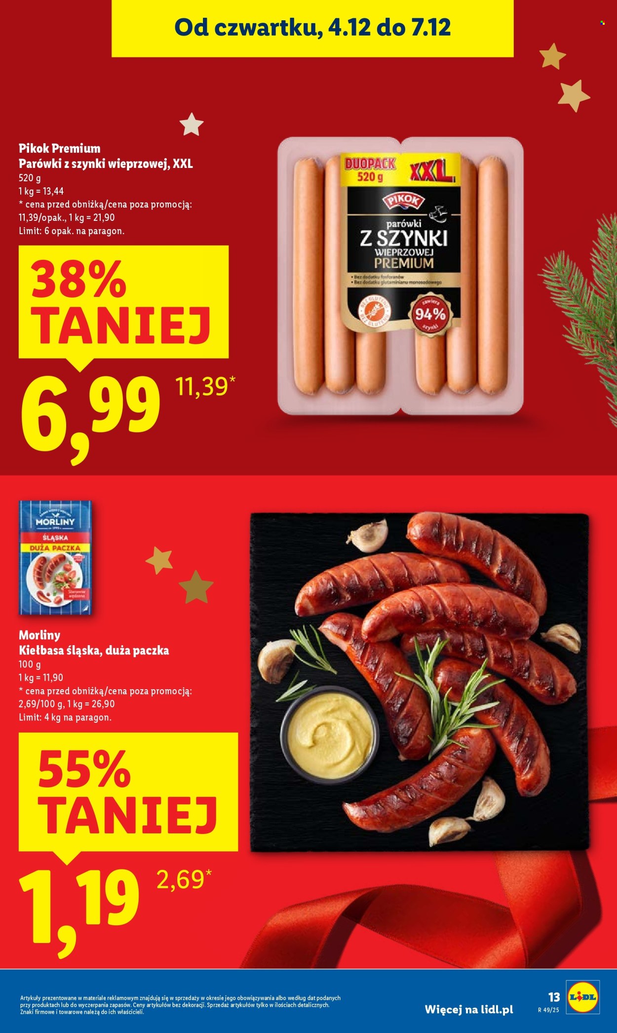 Gazetka Lidl - 4.12.2025 - 7.12.2025. Strona 13