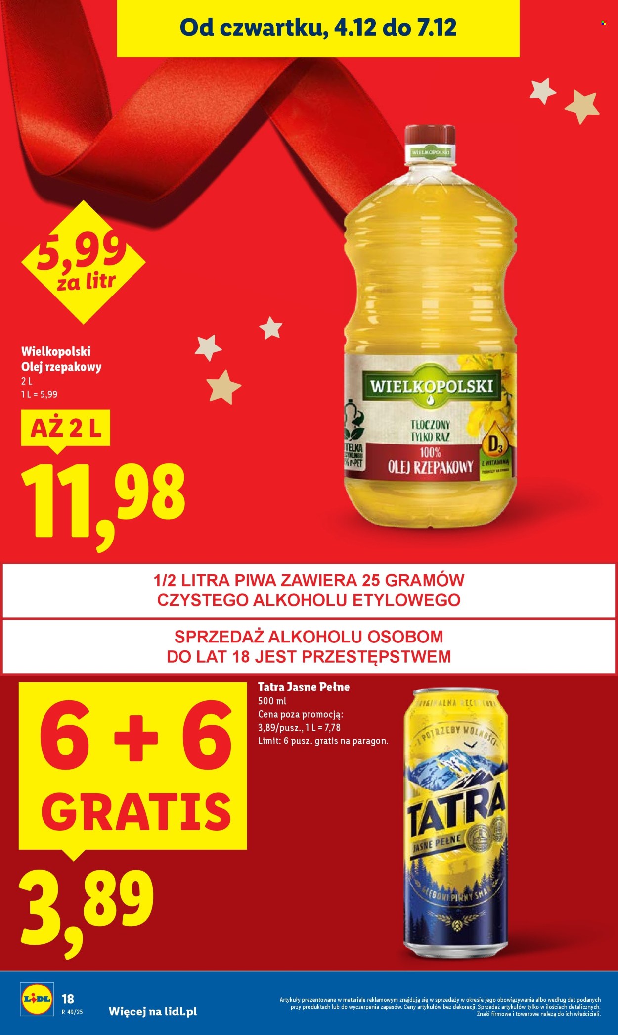 Gazetka Lidl - 4.12.2025 - 7.12.2025. Strona 18