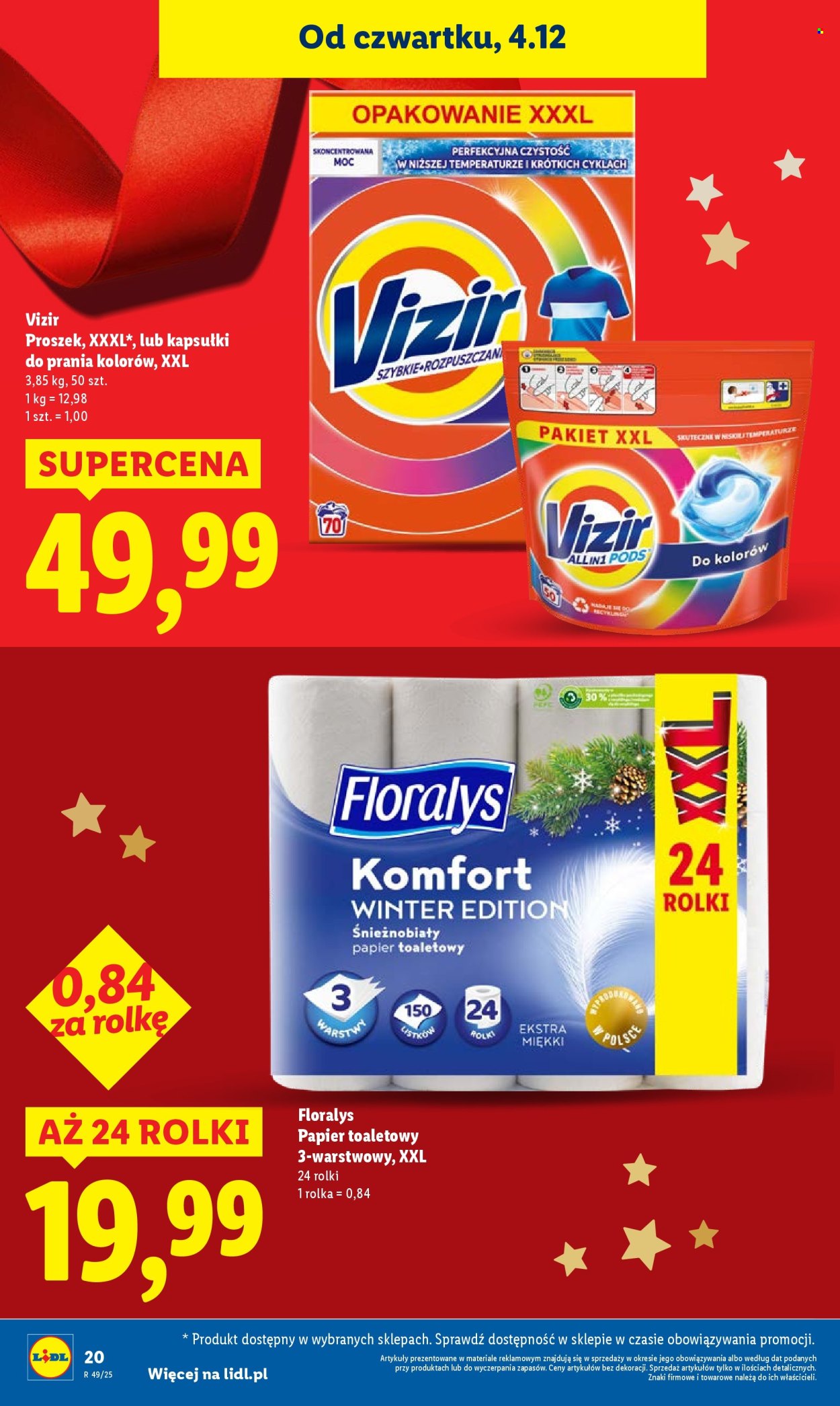 Gazetka Lidl - 4.12.2025 - 7.12.2025. Strona 20
