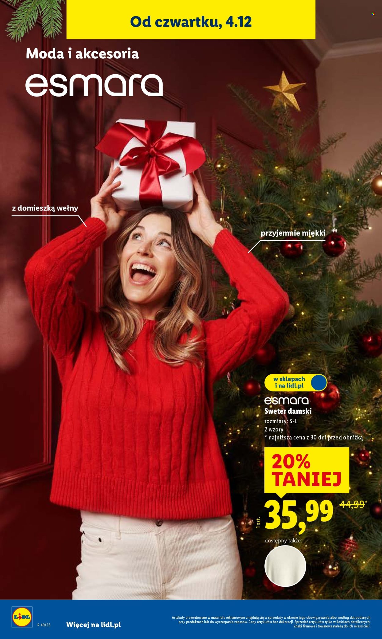 Gazetka Lidl - 4.12.2025 - 7.12.2025. Strona 22