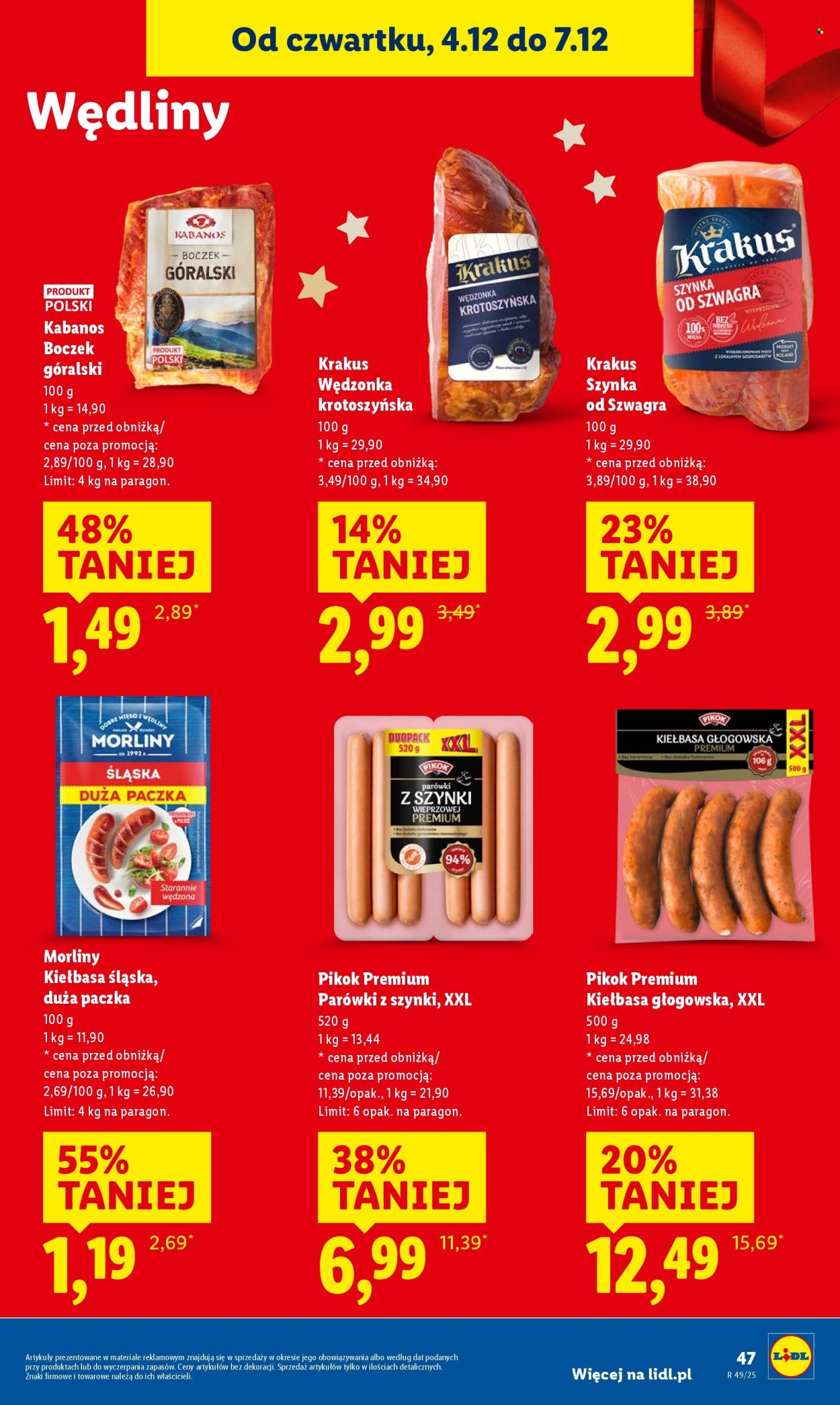 Gazetka Lidl - 4.12.2025 - 7.12.2025. Strona 49