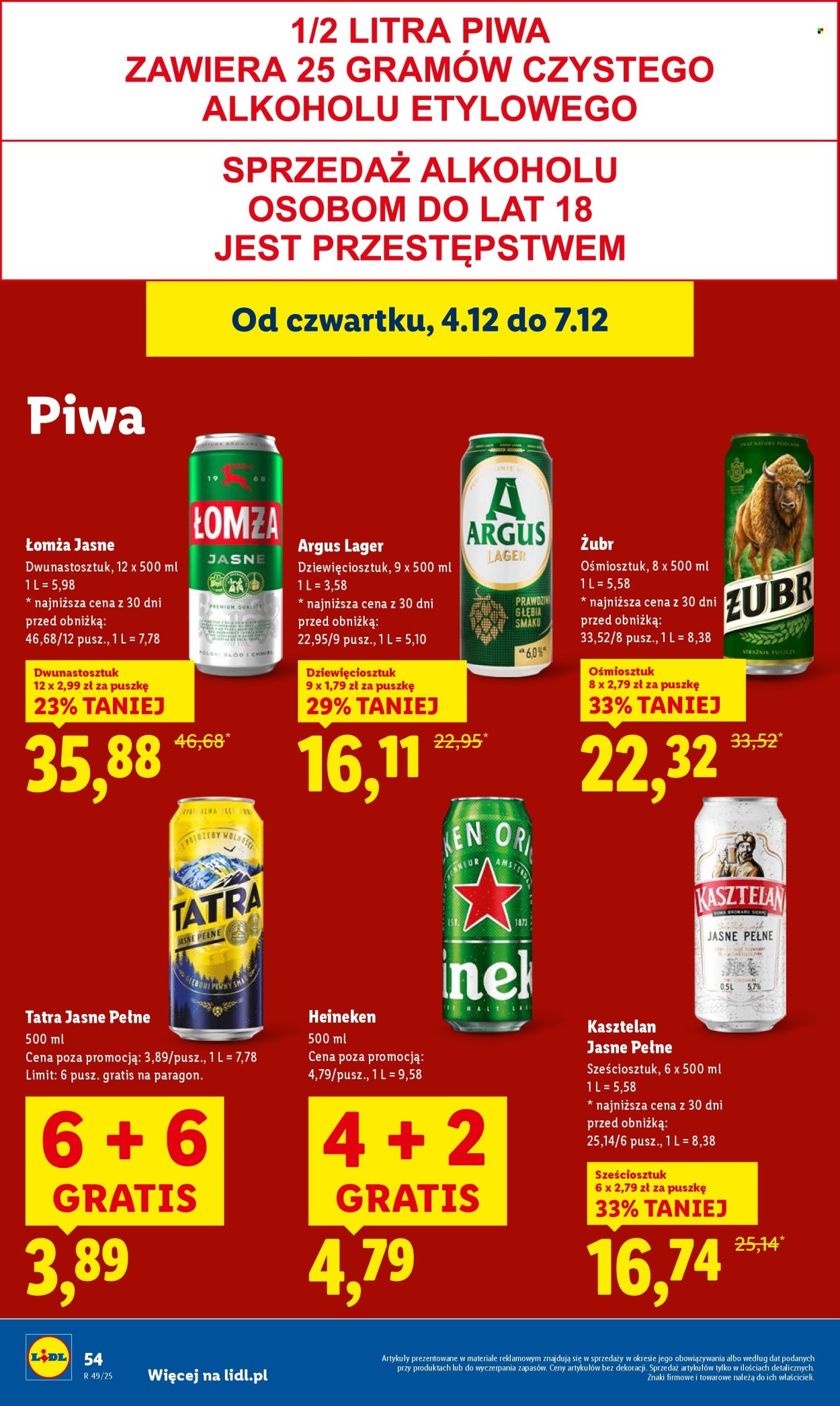Gazetka Lidl - 4.12.2025 - 7.12.2025. Strona 56