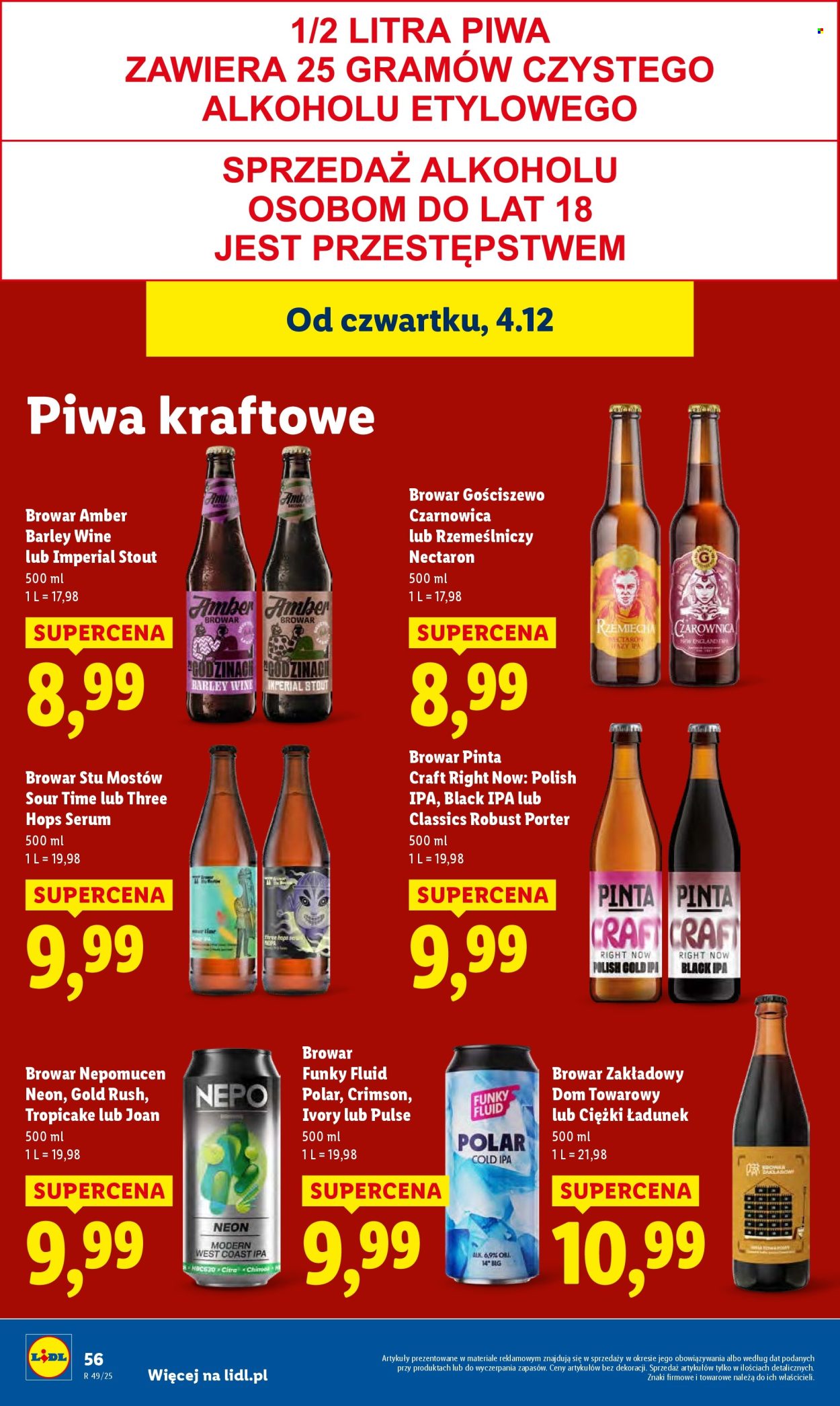 Gazetka Lidl - 4.12.2025 - 7.12.2025. Strona 58