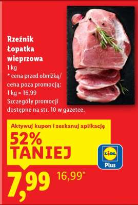 RZEŹNIK Łopatka wieprzowa