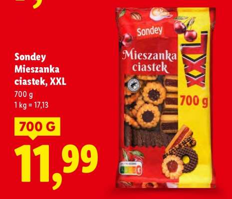 Sondey Mieszanka ciastek, XXL