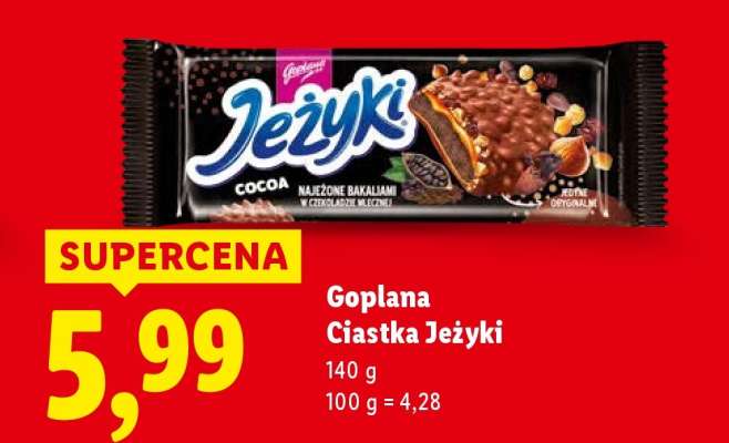 GOPLANA Ciastka Jeżyki