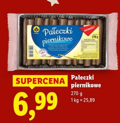Pałeczki piernikowe