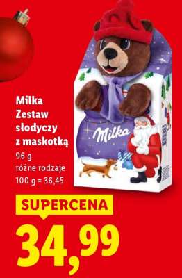 MILKA Zestaw słodyczy z maskotką