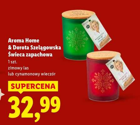 AROMA HOME & DOROTA SZELĄGOWSKA Świeca zapachowa