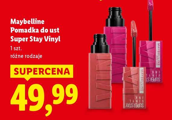 Maybelline Pomadka do ust Super Stay Vinyl