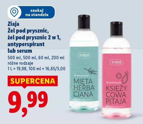 ZIAJA Żel pod prysznic