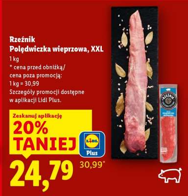 Rzeźnik Polędwiczka wieprzowa, XXL