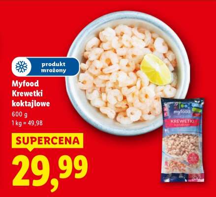 MYFOOD Krewetki koktajlowe