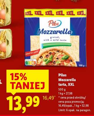 PILOS Mozzarella tarta, XXL