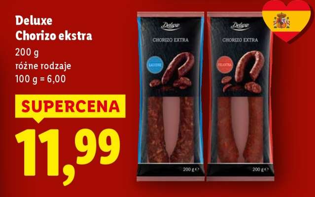 Deluxe Chorizo ekstra