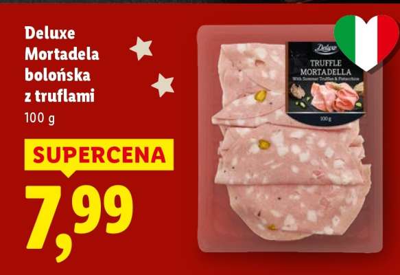 Deluxe Mortadela boloňská s lanýži